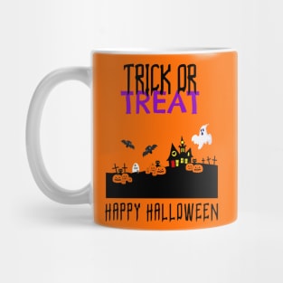 Trick Or Treat Happy Halloween Day Mug
